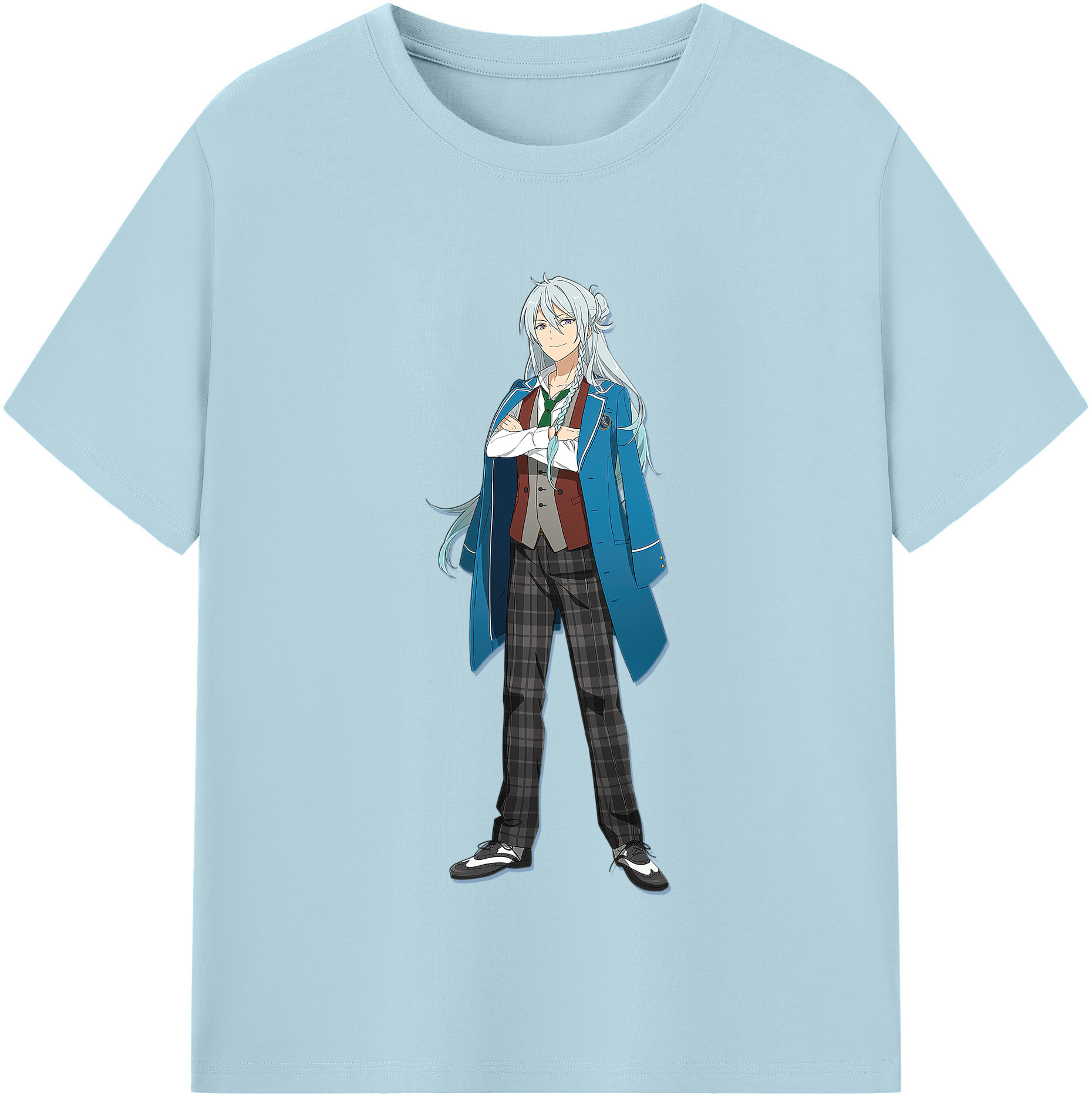 （画像用） あんさんぶるスターズ! Ensemble Stars 綿100％半袖Tシャツ（フロントプリント）